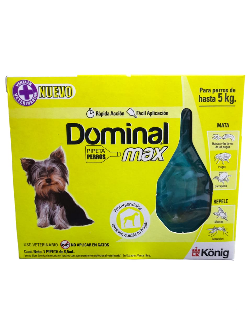 Dominal Max Perro hasta 5 KG.