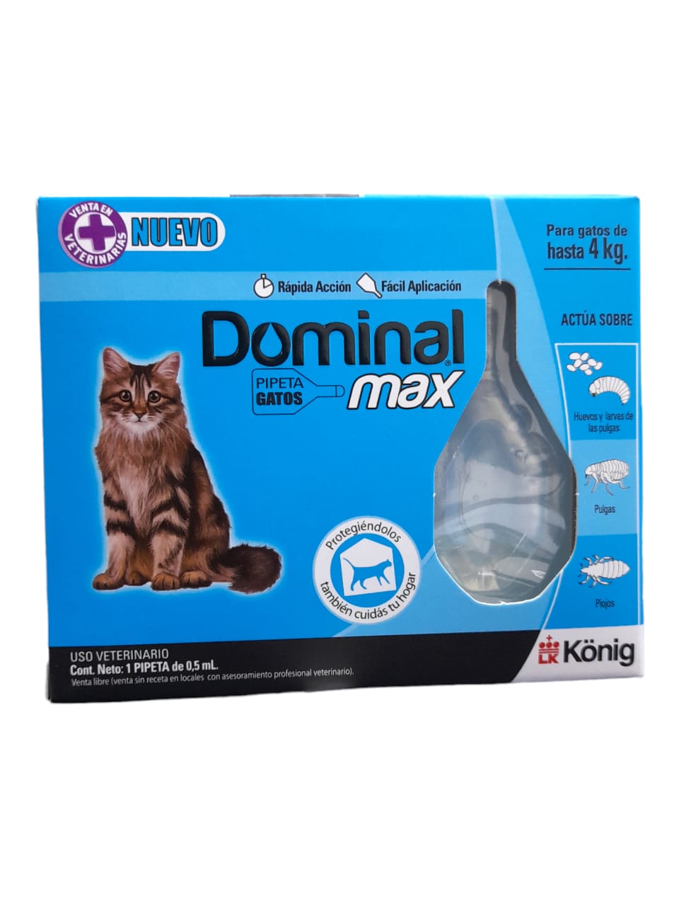 Dominal Max Gato hasta 4 KG.