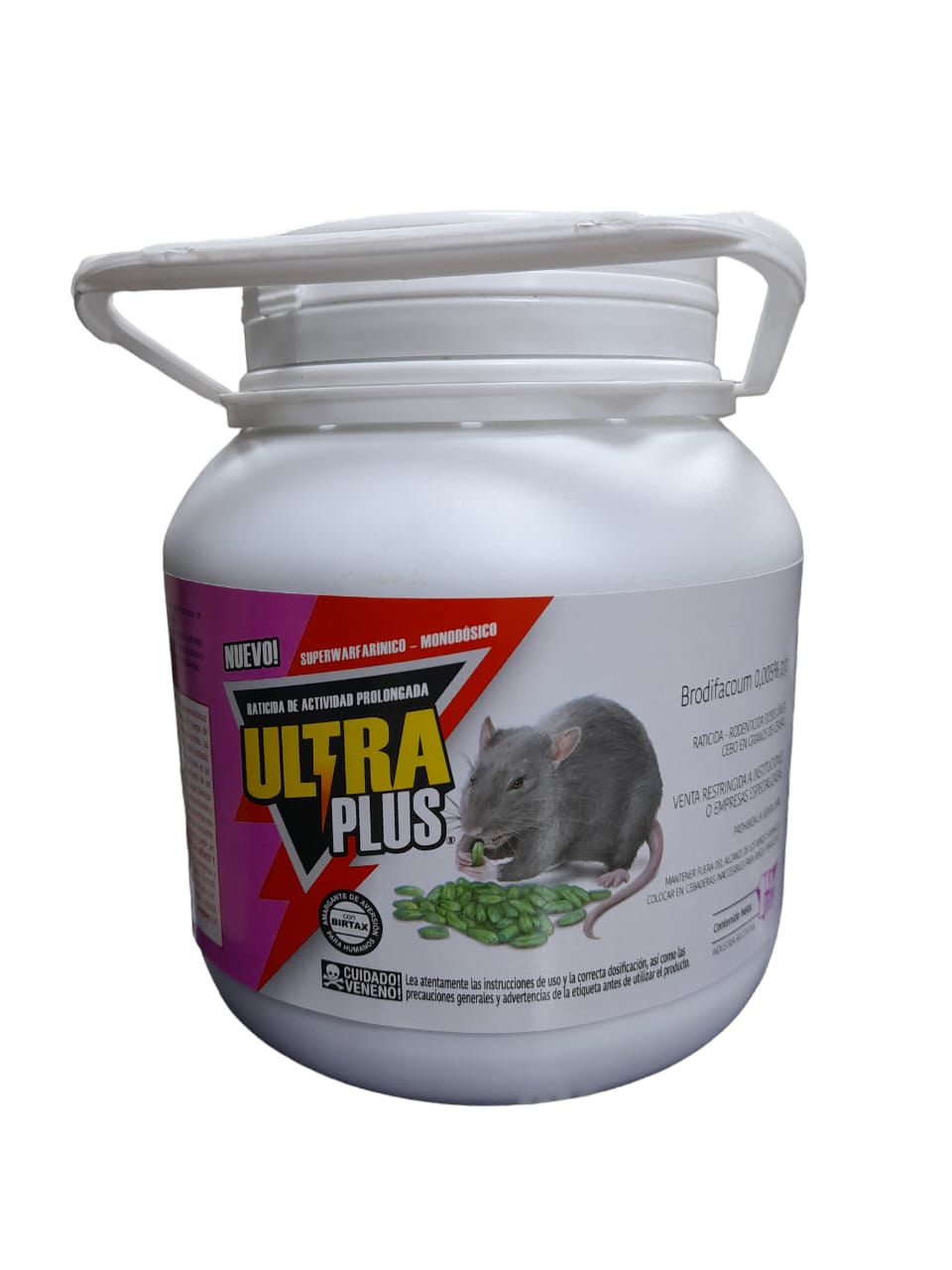 Raticida Ultra x 1 KG.