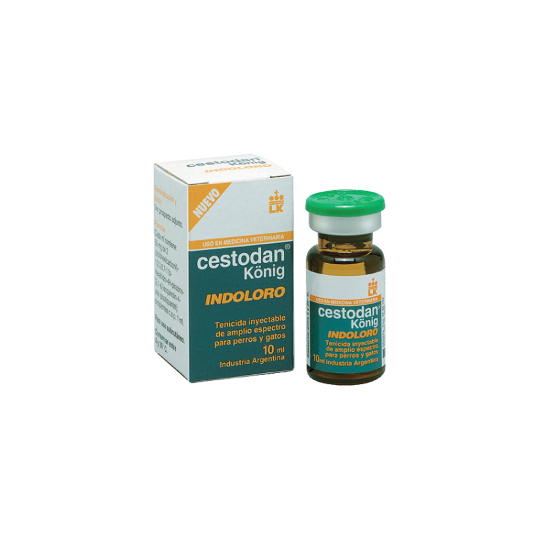 Cestodicida inyectable - Cestodan Inyectable 10ml